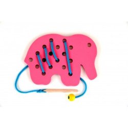 Шнуровка “Слон”, TM Komarovtoys Шнуровка “Слон”, TM Komarovtoys