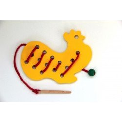 Шнуровка “Півень”, TM Komarovtoys Шнуровка “Півень”, TM Komarovtoys