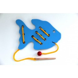 Шнуровка “Риба”, TM Komarovtoys Шнуровка “Риба”, TM Komarovtoys