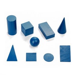 Набір геометричних тіл та фігур 60 мм (демонстраційний), ТМ Komarovtoys Набір геометричних тіл та фігур 60 мм (демонстраційний), ТМ Komarovtoys