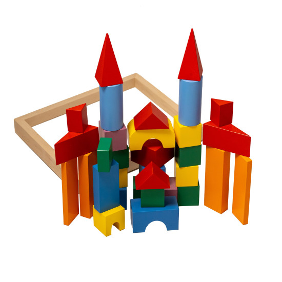 Будівельний набір “Будівельник Міні” 32 деталі, ТМ Komarovtoys 