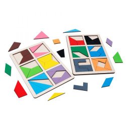 Методика Нікітіних “Склади квадрат” 2 рівень складності.,ТМ Komarovtoys Методика Нікітіних “Склади квадрат” 2 рівень складності.,ТМ Komarovtoys