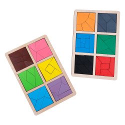 Методика Нікітіних “Склади квадрат” 3 рівень складності.,ТМ Komarovtoys Методика Нікітіних “Склади квадрат” 3 рівень складності.,ТМ Komarovtoys