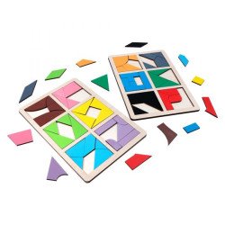 Методика Нікітіних “Склади квадрат” 3 рівень складності.,ТМ Komarovtoys Методика Нікітіних “Склади квадрат” 3 рівень складності.,ТМ Komarovtoys