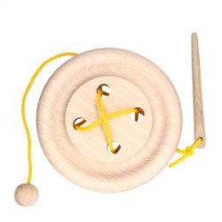 Шнуровка “Гудзик”, ТМ Komarovtoys  Шнуровка “Гудзик”, ТМ Komarovtoys