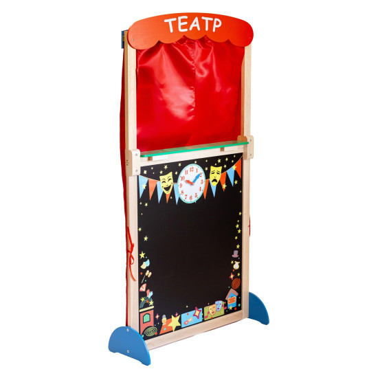 Ширма для лялькового театру (підлогова), ТМ Komarovtoys Ширма для лялькового театру (підлогова), ТМ Komarovtoys