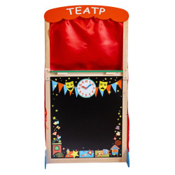 Ширма для лялькового театру (підлогова),  ТМ Komarovtoys Ширма для лялькового театру (підлогова),  ТМ Komarovtoys