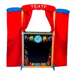 Ширма для лялькового театру (підлогова),  ТМ Komarovtoys Ширма для лялькового театру (підлогова),  ТМ Komarovtoys