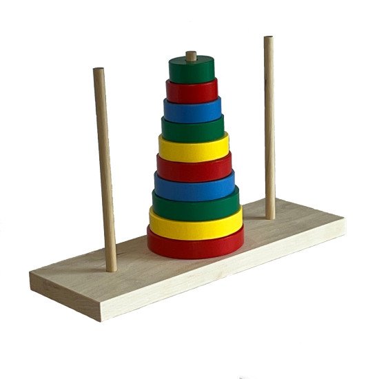 Гра “Ханойська вежа”, ТМ Komarovtoys Гра “Ханойська вежа”, ТМ Komarovtoys