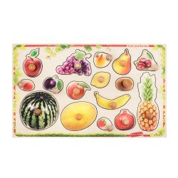 Рамка–вкладка “Фрукти, ягоди””, ТМ Komarovtoys