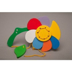 Шнуровка “Квітка”, ТМ Komarovtoys  Шнуровка “Квітка”, ТМ Komarovtoys