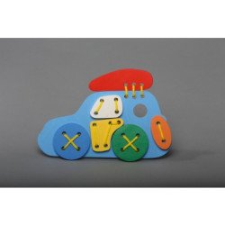 Шнуровка “Джип”, ТМ Komarovtoys  Шнуровка “Джип”, ТМ Komarovtoys