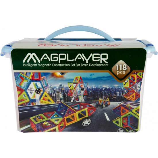 MagPlayer Конструктор магнітний 118 ел.