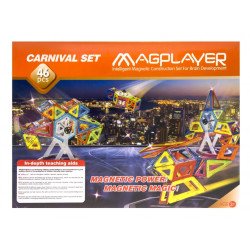 MagPlayer Конструктор магнітний 46 од. MagPlayer Конструктор магнітний 46 од.