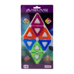 MagPlayer Конструктор магнітний - Додатковий набір 8 од.  MagPlayer Конструктор магнітний - Додатковий набір 8 од.