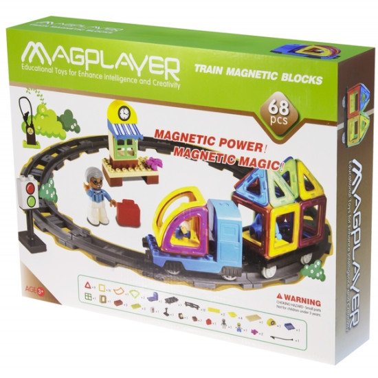 MagPlayer Конструктор магнітний 68 од.