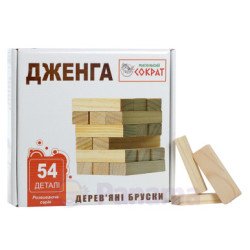 Дженга. Башня-конструктор. ТМ Маленький Сократ