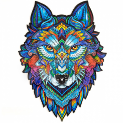 Пазл з Дерева «Величний Вовк»