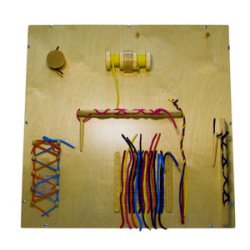 Модуль для розвитку дрібної моторики Плетіння кісок. Мотузочки