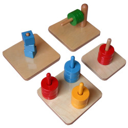 Набір пірамідок монтесорі