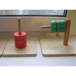 Набір пірамідок монтесорі