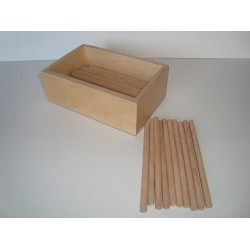 Набір Рахункові палички в коробці, Монтессорі.