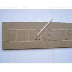 Тренажер Цифри 0-9 великі