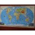 Карта півкулі. Континенти. Монтессорі