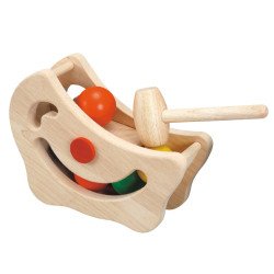 Деревянная игрушка-стучалка Горка с шарами, TM Plan Toys Деревянная игрушка-стучалка Горка с шарами, TM Plan Toys
