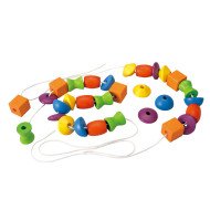 Дерев'яна іграшка Збери намисто, TM Plan Toys Дерев'яна іграшка Збери намисто, TM Plan Toys