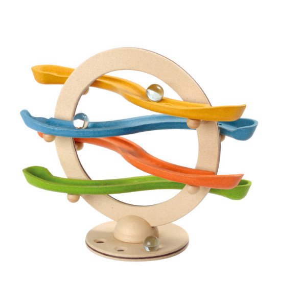 Деревянная игрушка Зигзаг с шарами щёлк-щёлк, TM Plan Toys