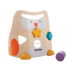 Деревянная игрушка Сова-сортер, TM Plan Toys