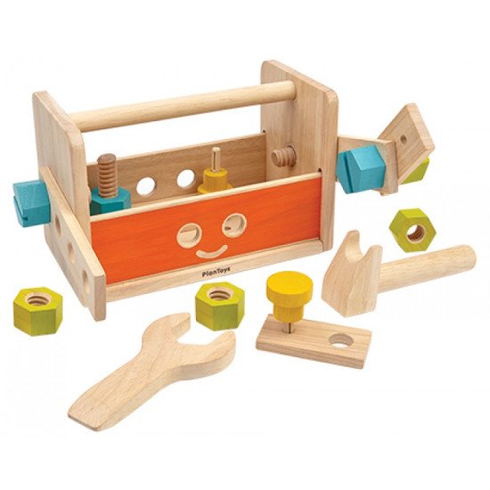Деревянная игрушка Набор инструментов робот, TM Plan Toys