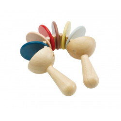 Дерев'яна іграшка Тріскачка - Колекція фруктовий сад, ТМ PLAN TOYS