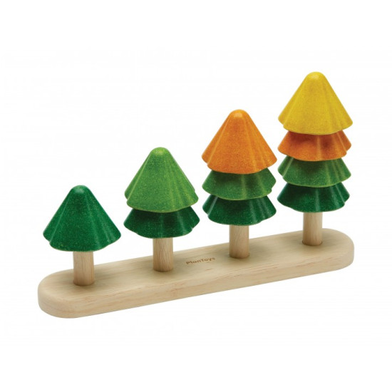Дерев'яна іграшка Сортуй та рахуй дерева, TM Plan Toys