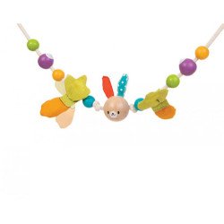 Деревянная игрушка Погремушка цепочка, ТМ PLAN TOYS