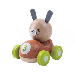 Дерев'яна іграшка Зайчик-перегінник,TM Plan Toys Дерев'яна іграшка Зайчик-перегінник,TM Plan Toys