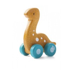 Дерев'яна іграшка Диплодок на колесах, TM Plan Toys Дерев'яна іграшка Диплодок на колесах, TM Plan Toys