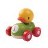 Деревянная игрушка Утёнок-гонщик,TM Plan Toys