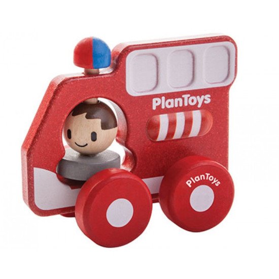 Деревянная игрушка Пожарная машина, TM Plan Toys
