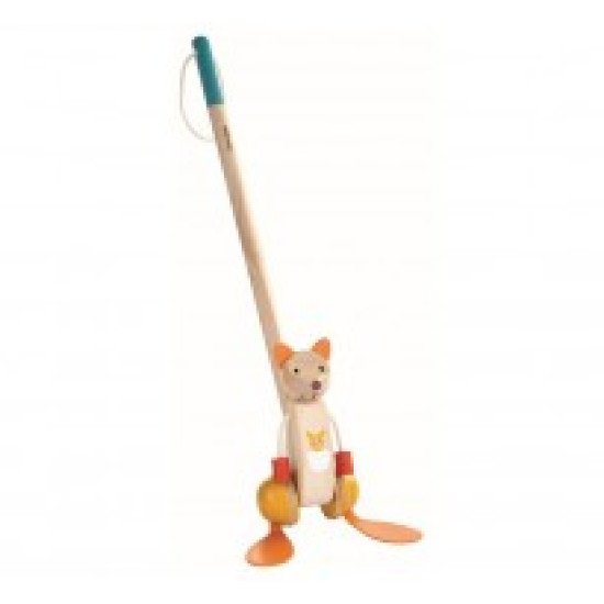 Деревянная игрушка-каталка Танцующий кенгуру,TM Plan Toys