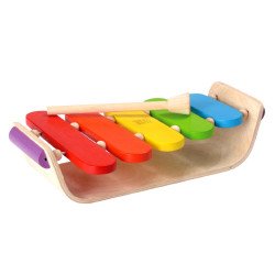 Деревянная музыкальная игрушка Овальный ксилофон,TM Plan Toys