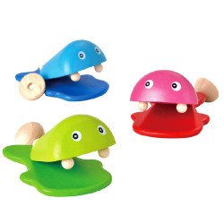 Деревянная музыкальная игрушка Рыбки-кастаньеты,TM Plan Toys