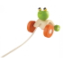 Деревянная игрушка-каталка Прыгающая лягушка, ТМ PLAN TOYS
