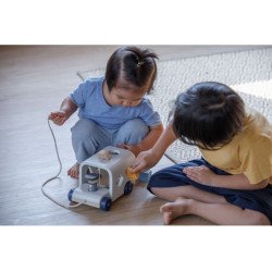 Дерев'яна іграшка Автобус-сортер - Колекція фруктовий сад, TM Plan Toys