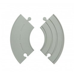 Автомобільна дорога та залізниця - гума, ТМ PLAN TOYS Автомобільна дорога та залізниця - гума, ТМ PLAN TOYS