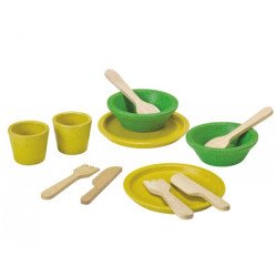 Деревянная игрушка Набор столовой посуды,TM Plan Toys
