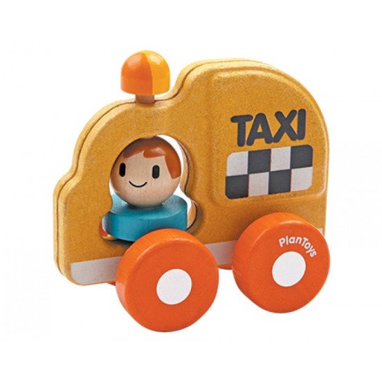 Деревянная игрушка Такси,TM Plan Toys