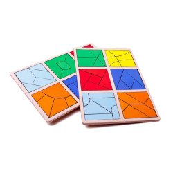 Методика нікітіних. склади квадрат (склади квадрат) 3-й рівень, Розумний лис Методика нікітіних. склади квадрат (склади квадрат) 3-й рівень, Розумний лис