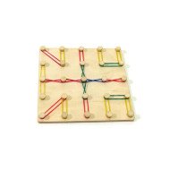 Математичний планшет іграшка "Фантазуємо з резиночками" 5*5, ТМ Розумний Лис